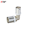 J17 4 6 12 Haute Qualité Multicouche Réduit Coude Pipe Presse Fitting